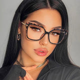 PARNESSO Leopard Glasses