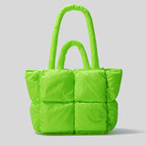 PARNESSO TRENDY PUFFY TOTE BAG